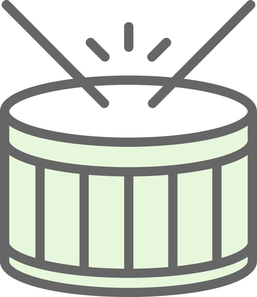 Drum Vector Icon Design