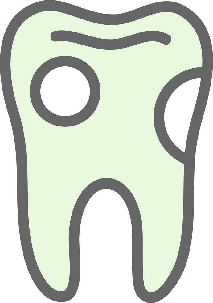 diseño de icono de vector de dientes