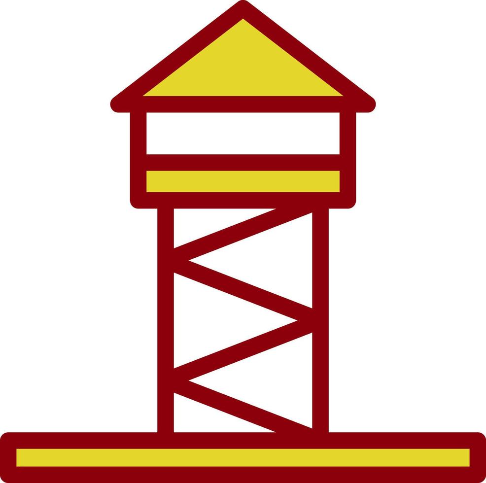 diseño de icono de vector de torre