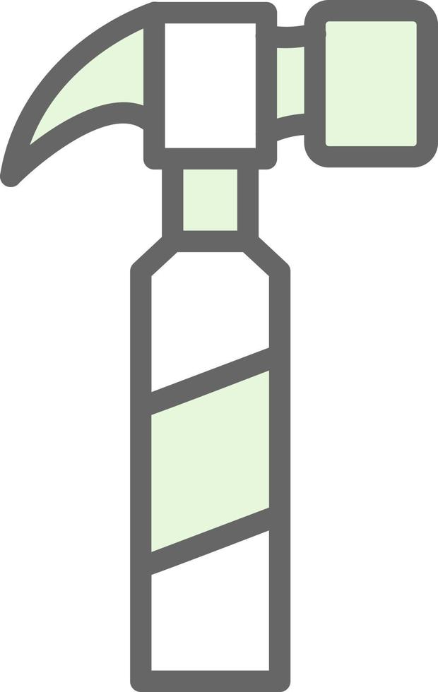 Hammer Vector Icon Design