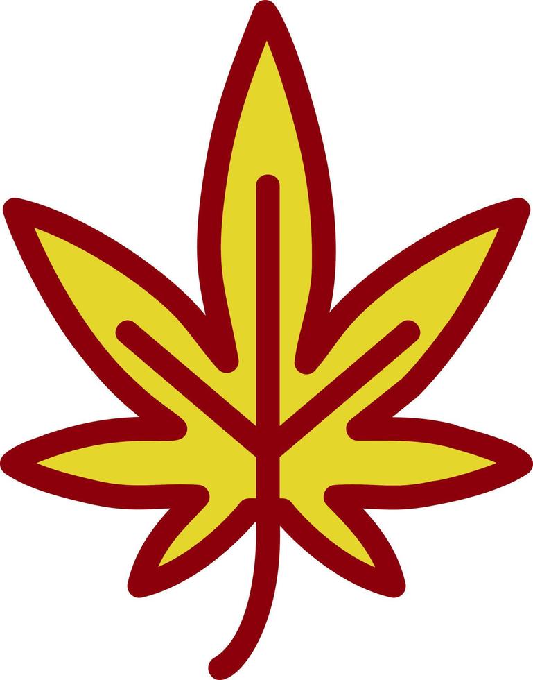 diseño de icono de vector de cannabis