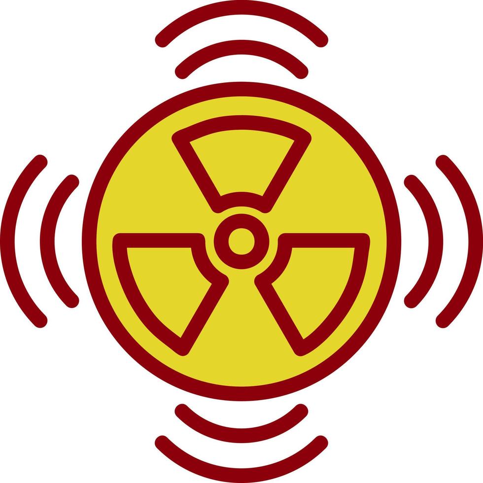 Gamma Ray Vector Icon Design
