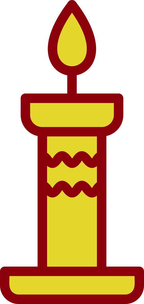 Candles Vector Icon Design