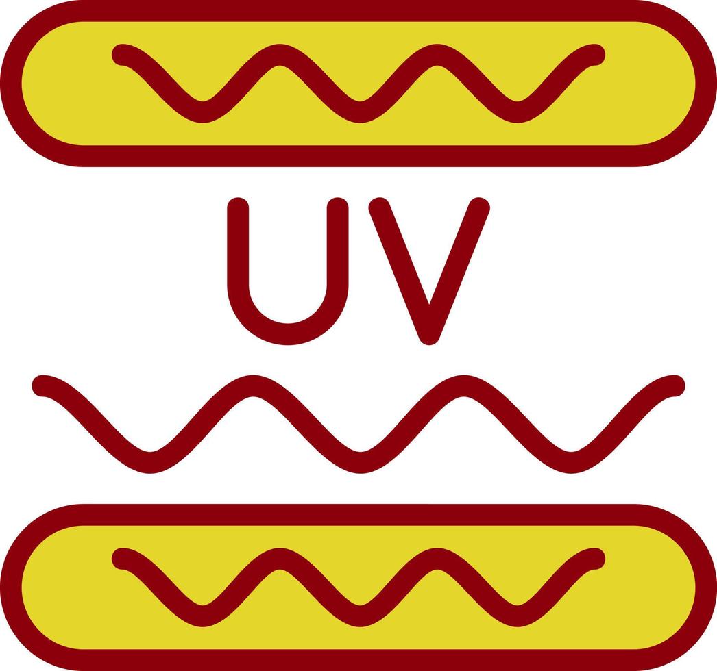 diseño de icono de vector ultravioleta