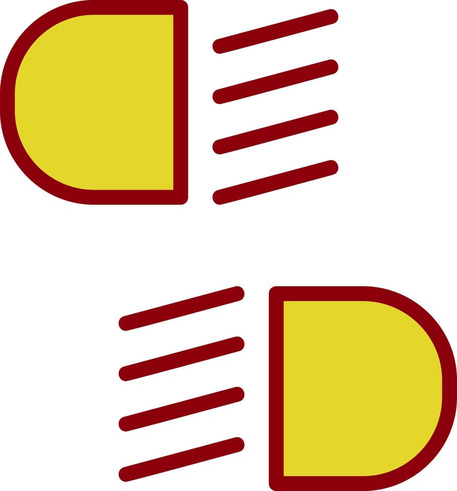 Headlight Vector Icon Design