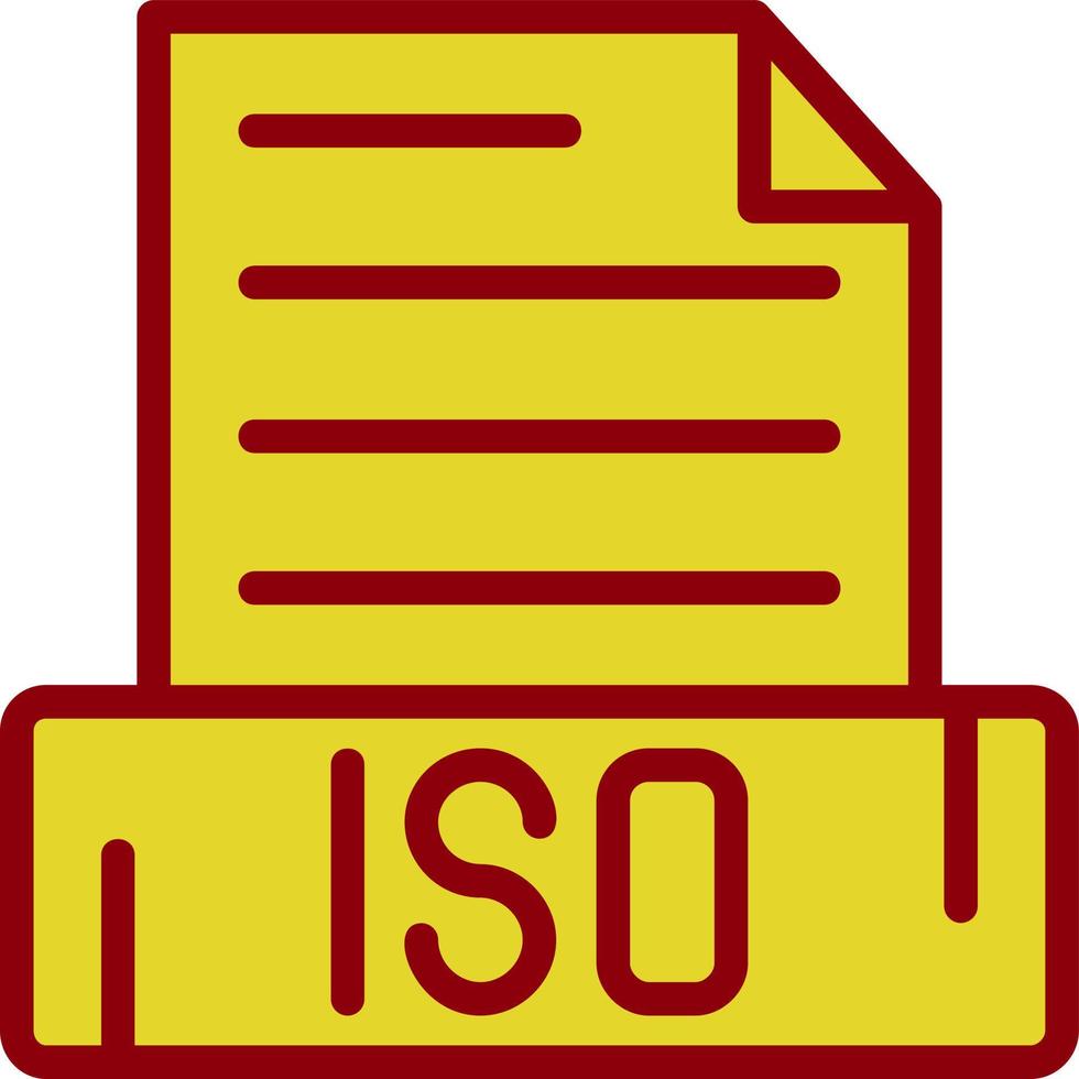 ISO Vector Icon Design