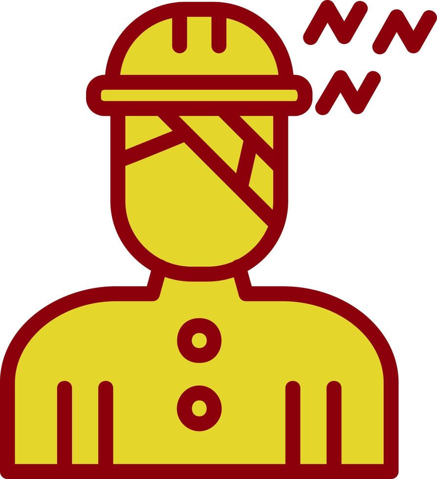 Injury Vector Icon Design