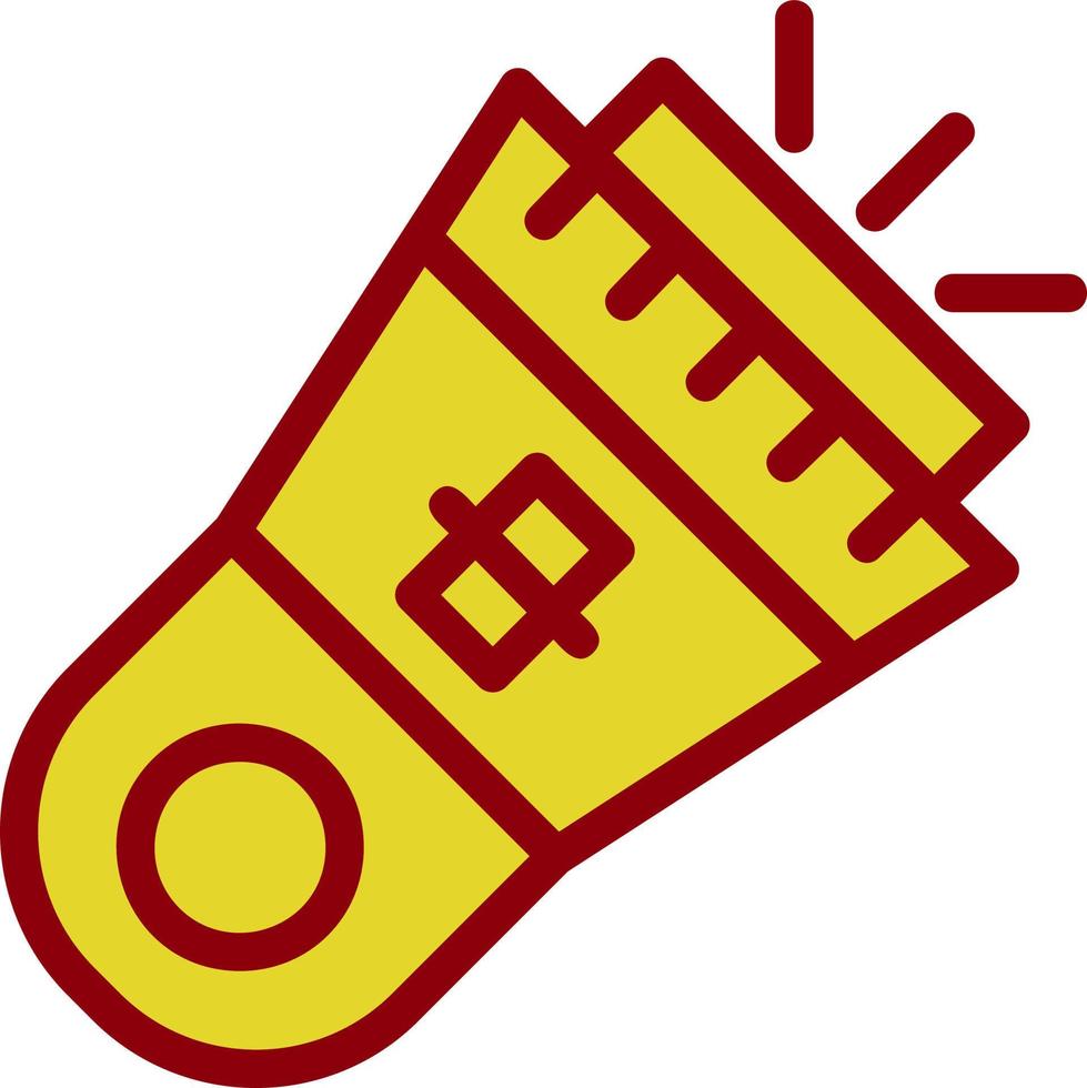 Flashlight Vector Icon Design