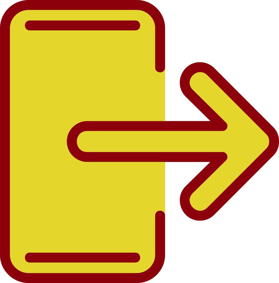 Exit Vector Icon Design