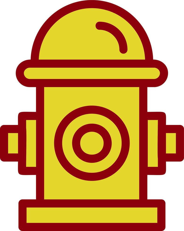 Hydrant Vector Icon Design