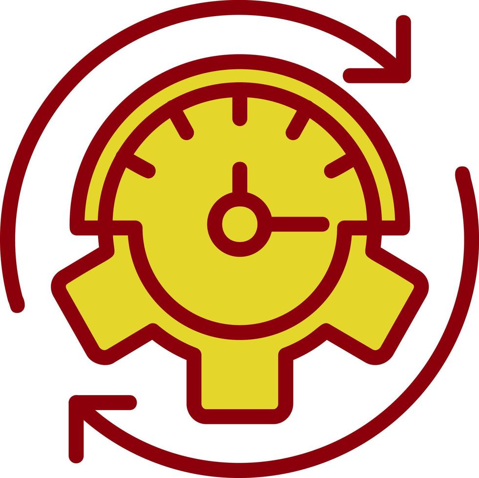 Efficiency Vector Icon Design