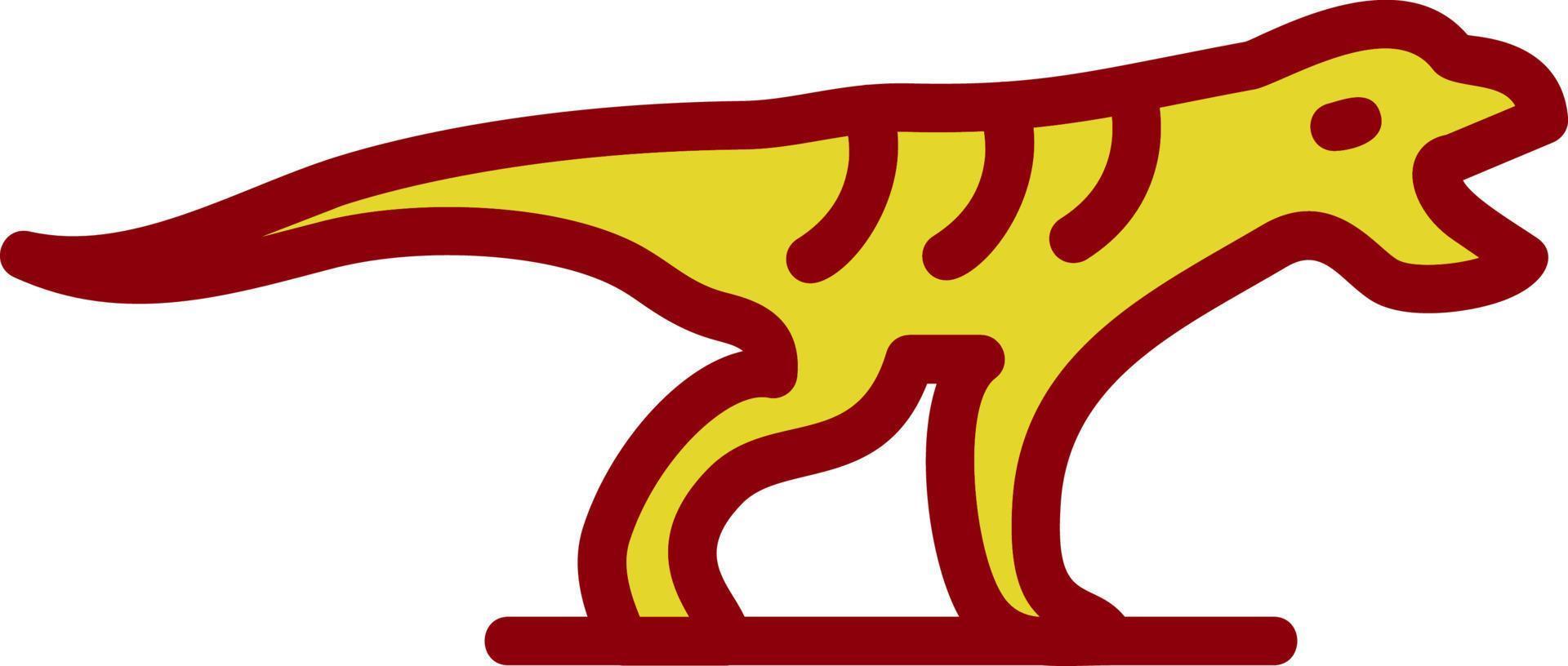 Dinosaur Vector Icon Design