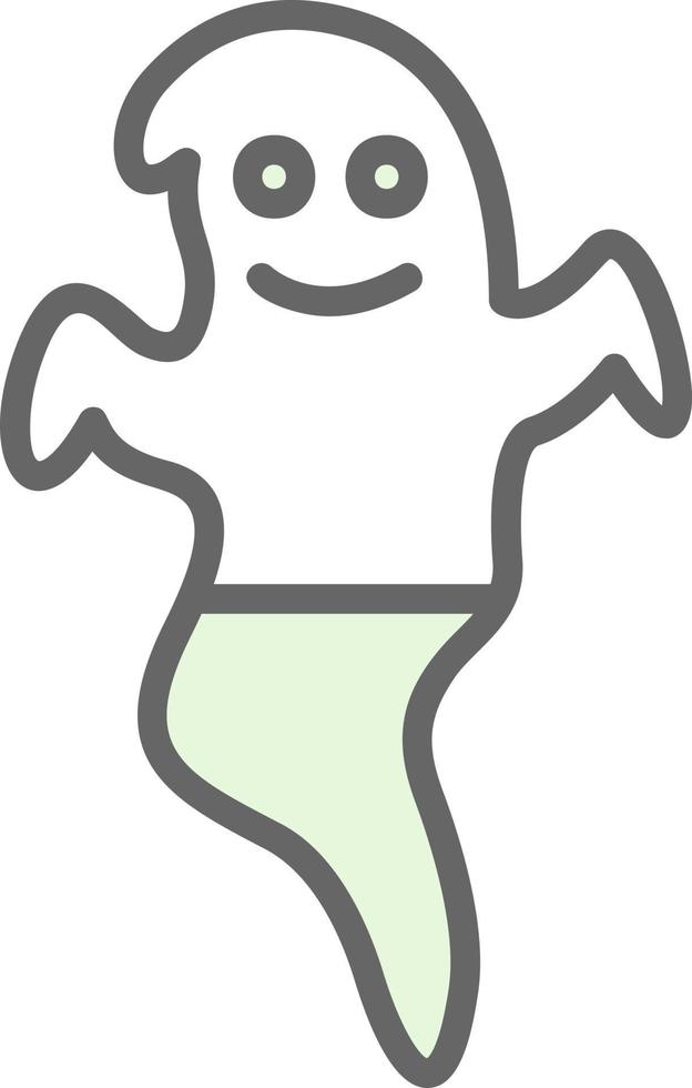 diseño de icono de vector fantasma