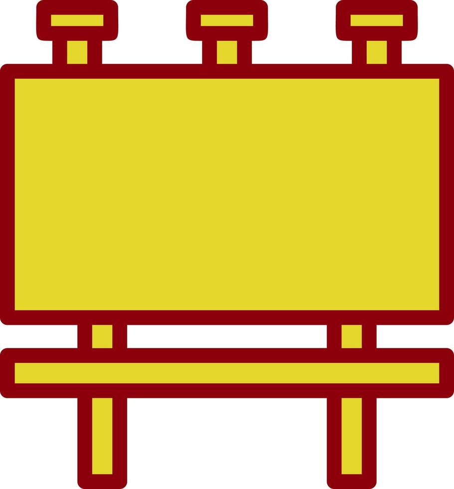 Billboard Vector Icon Design