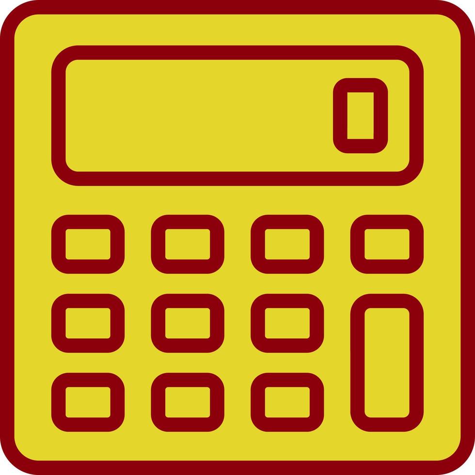 diseño de icono de vector de calculadora