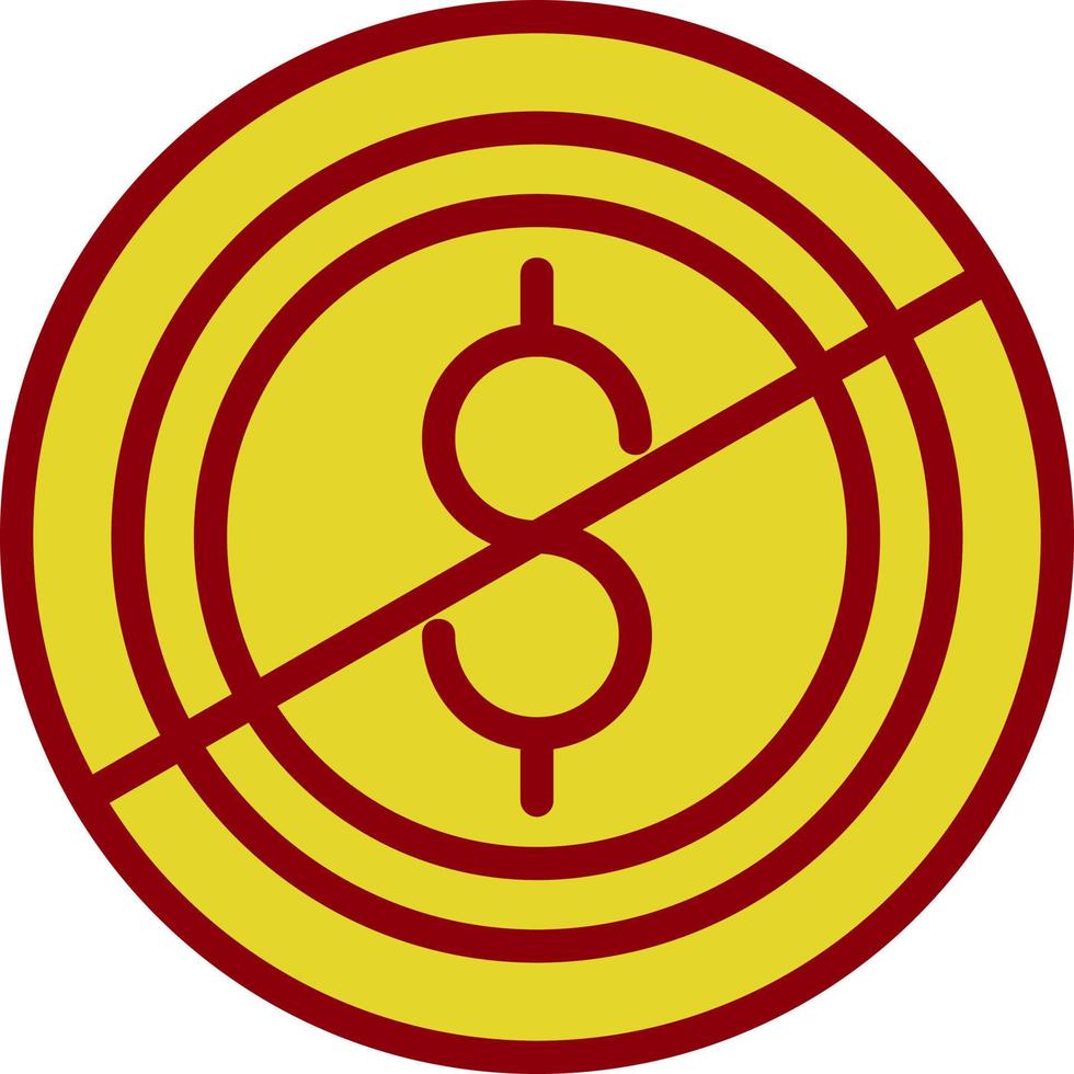 No Vector Icon Design
