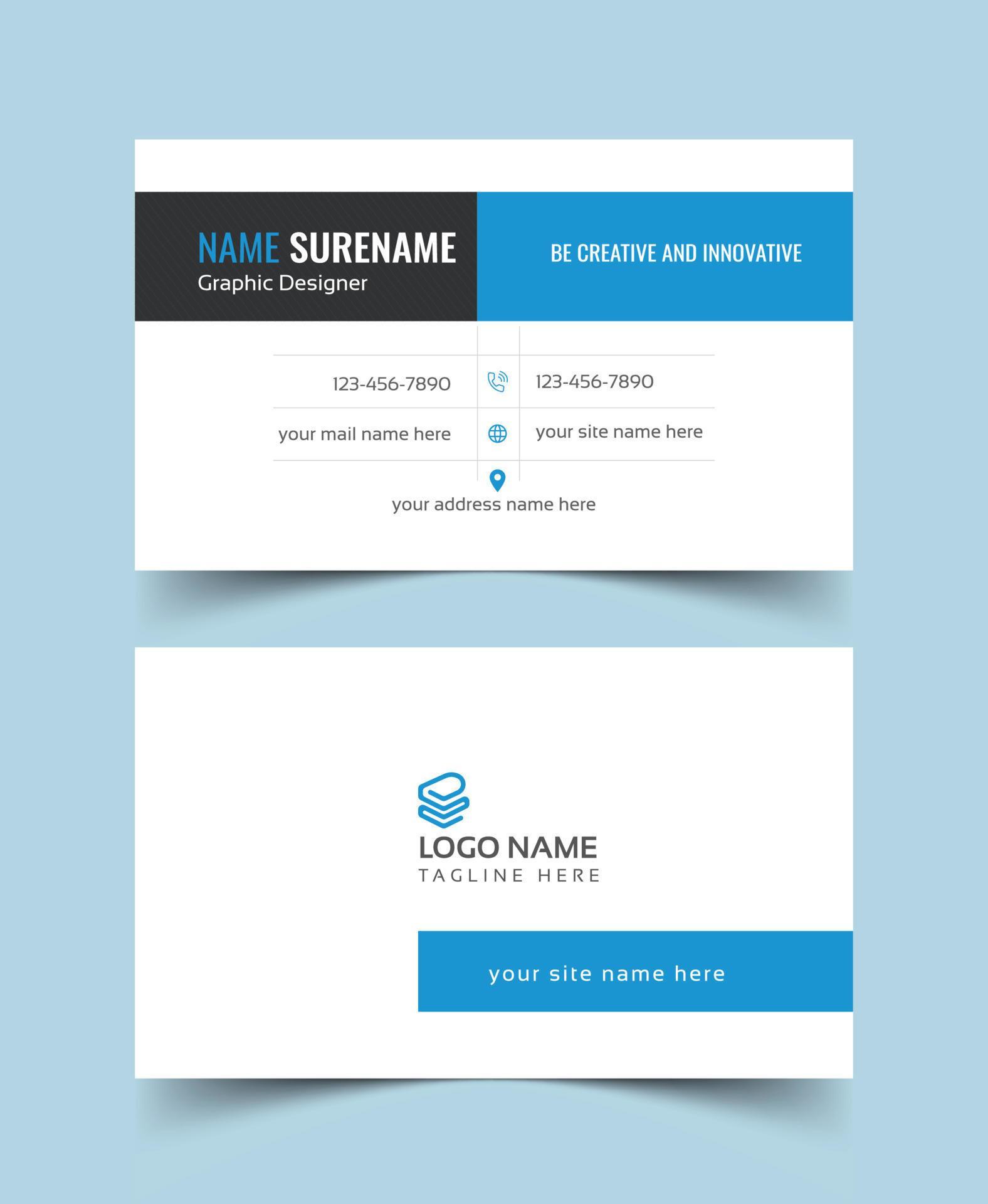 Creative Business Card Template, perosnal card, office card 16919185 Creative Business Card Template, perosnal card, office card 16919185