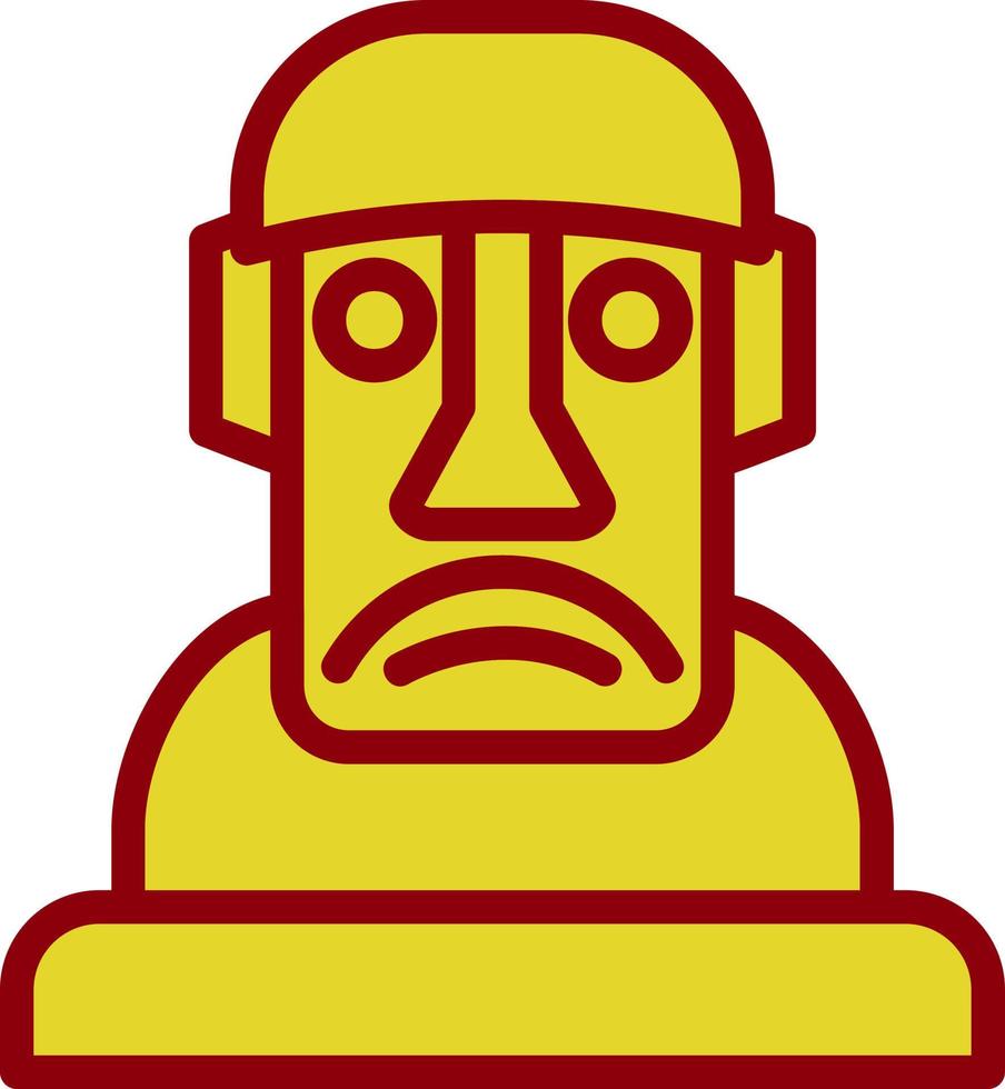 Moai Vector Icon Design