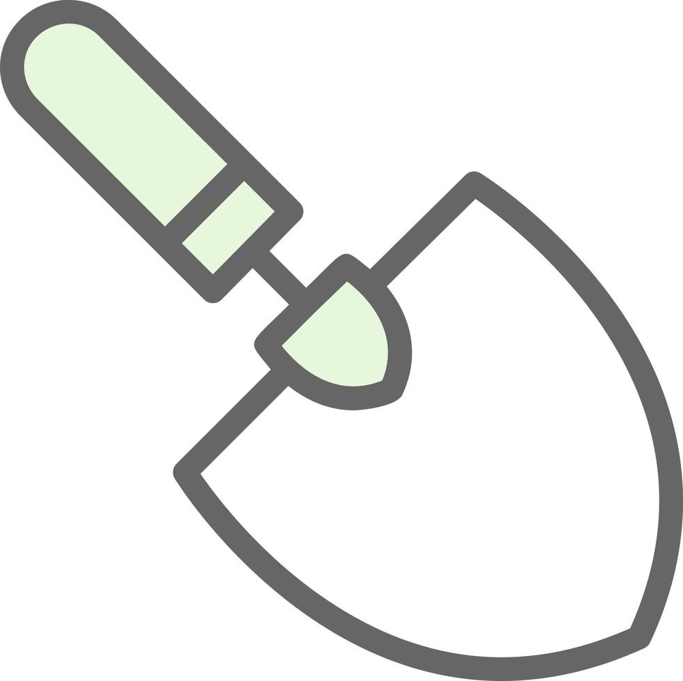 Trowel Vector Icon Design