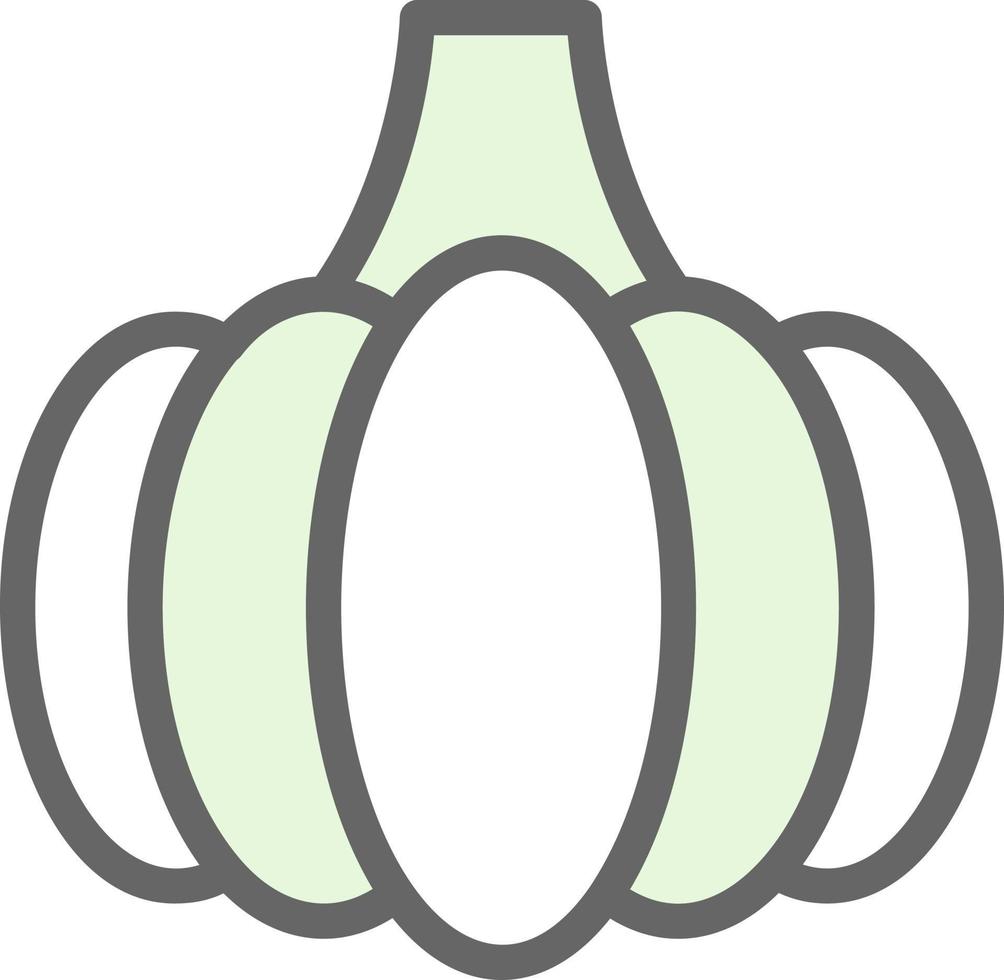 Pumpkin Vector Icon Design