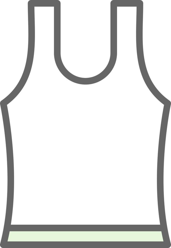 Sleeveless Vector Icon Design