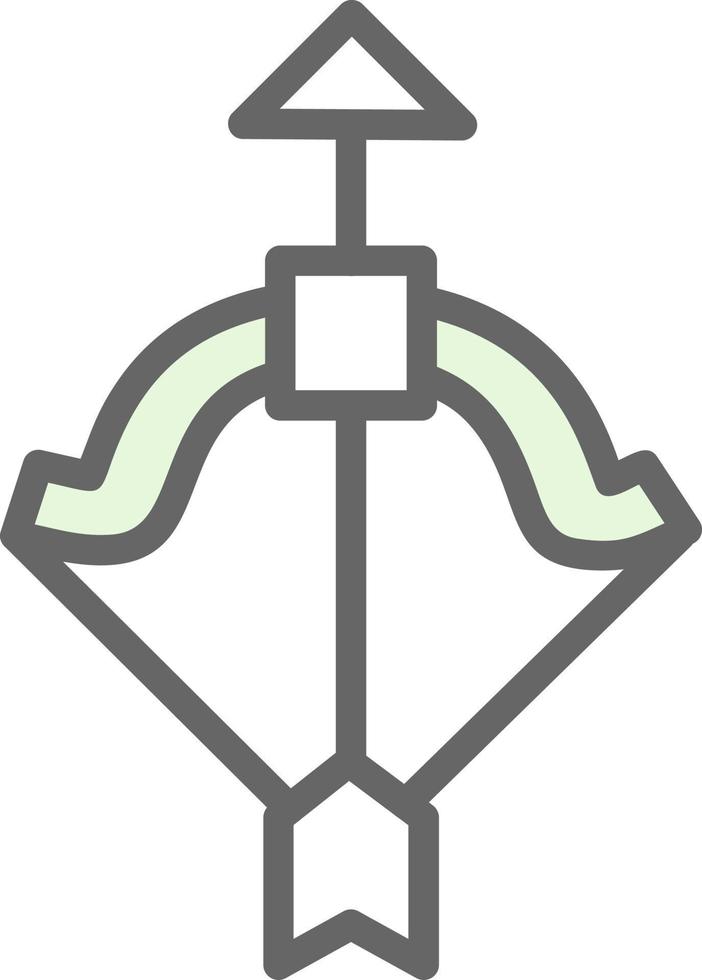 Crossbow Vector Icon Design