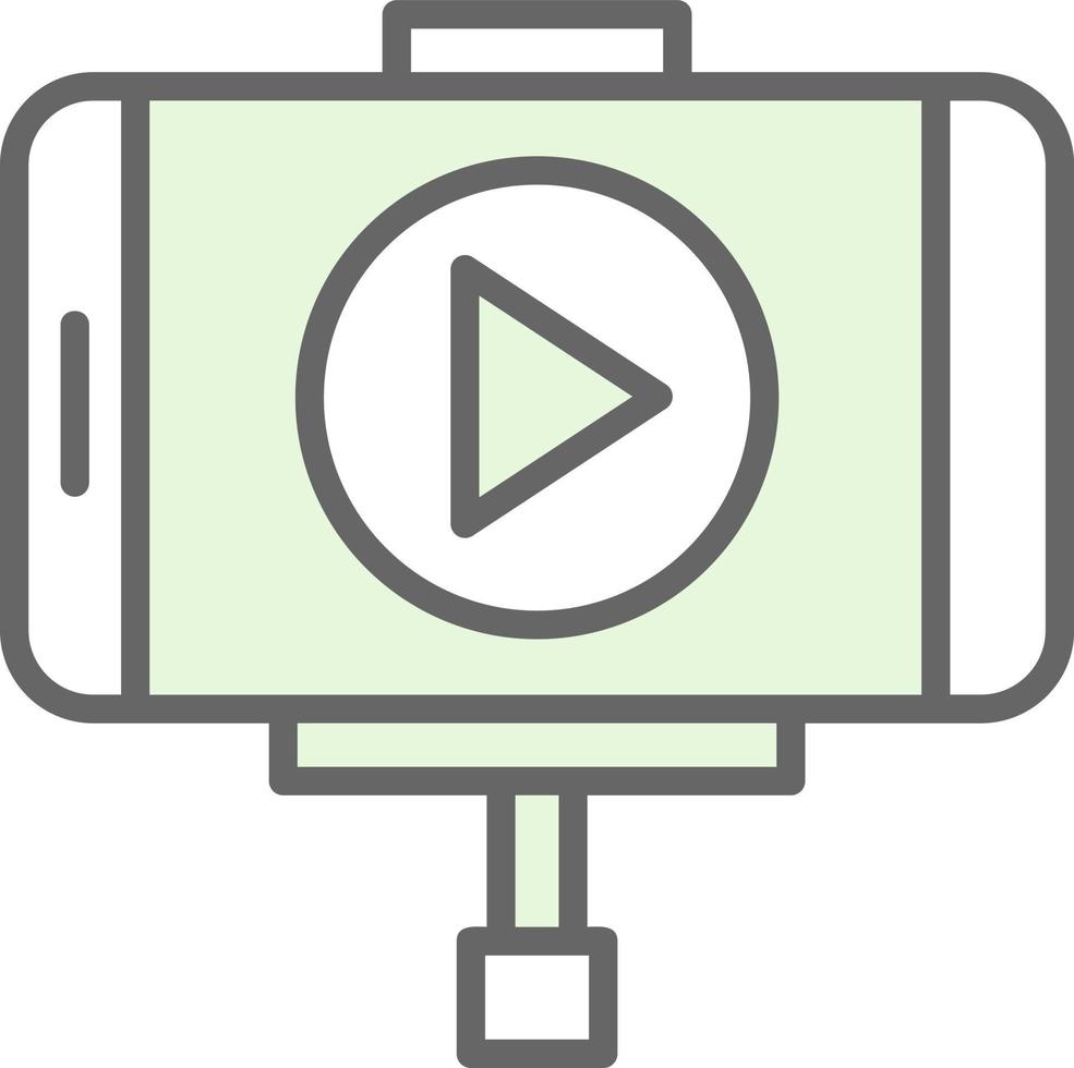 Vlog Vector Icon Design