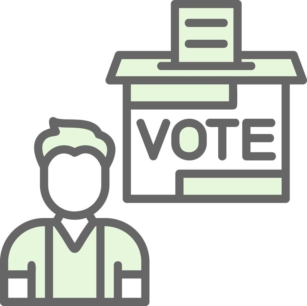 Polling Vector Icon Design