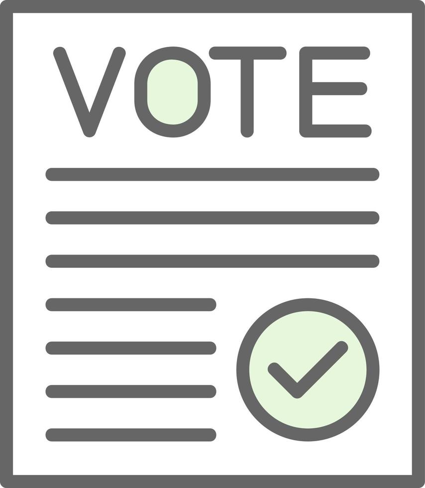 Vote Verified Vector Icon Design