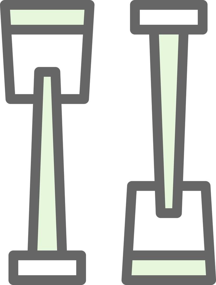 Paddle Vector Icon Design