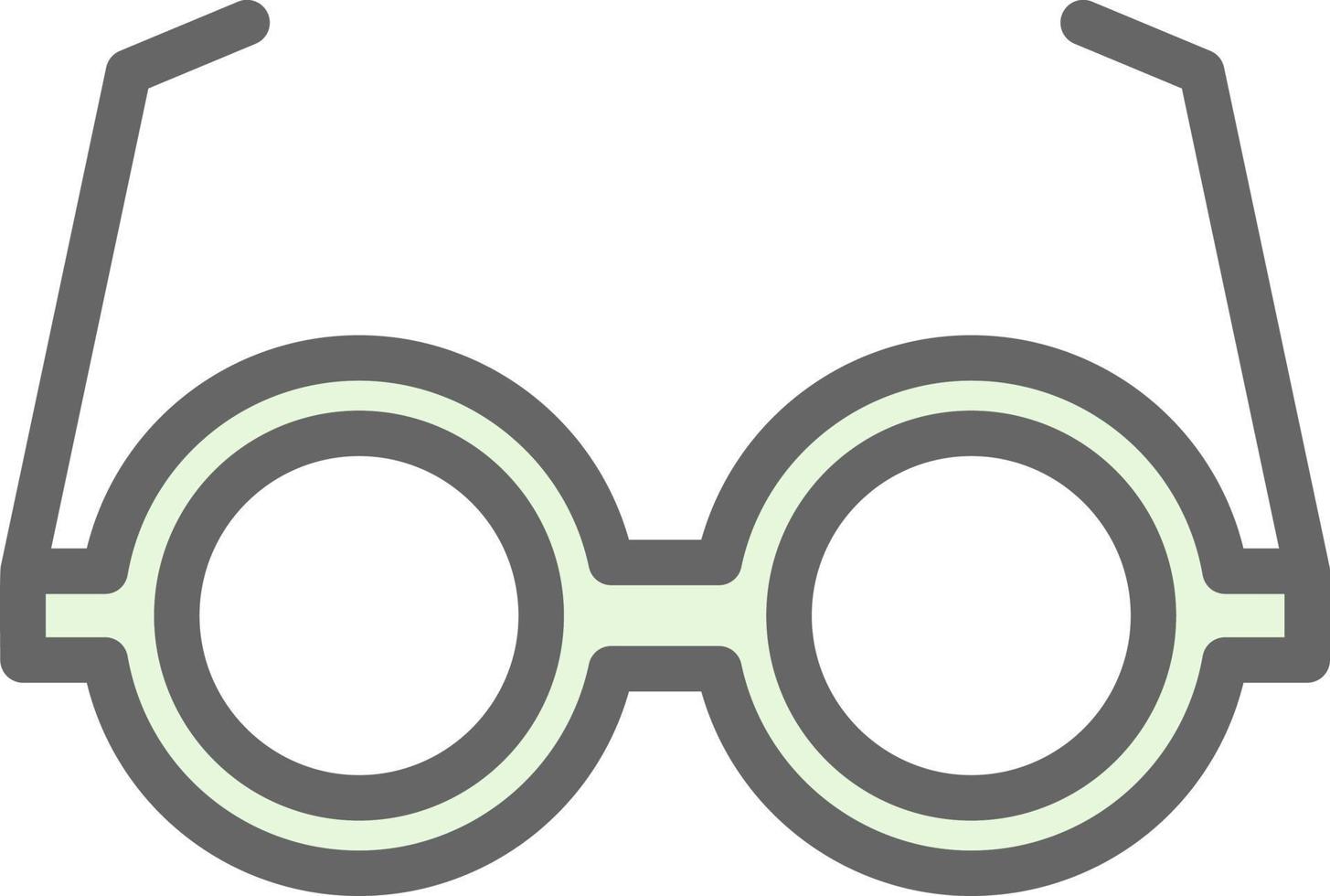 diseño de icono de vector de gafas