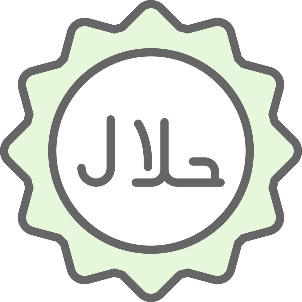 Halal Vector Icon Design