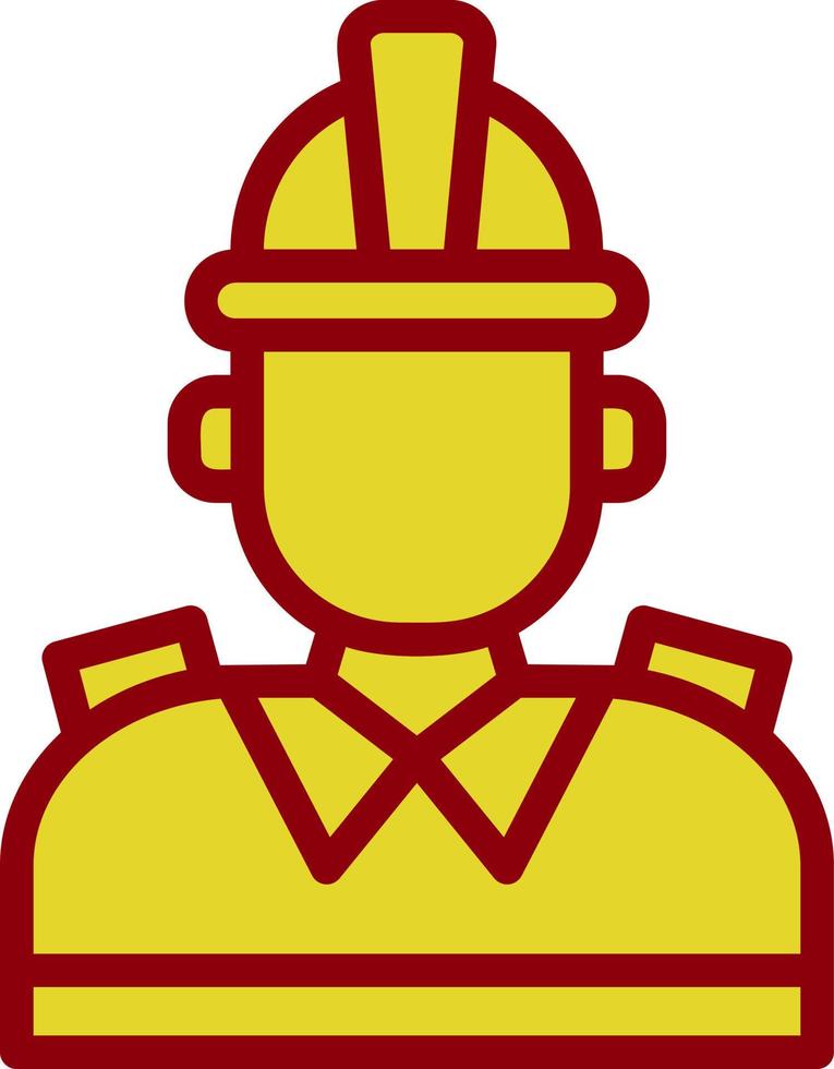 diseño de icono de vector de bombero