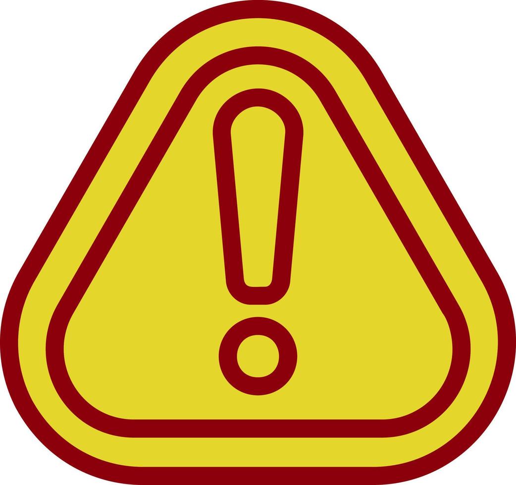 Warning Vector Icon Design