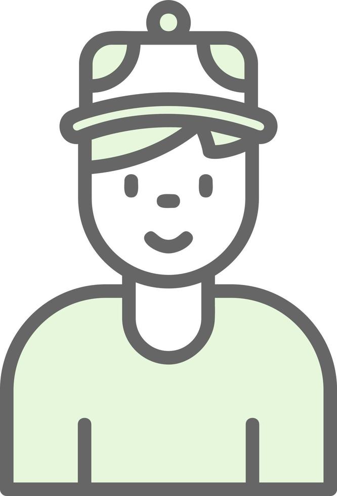 Teenager Vector Icon Design