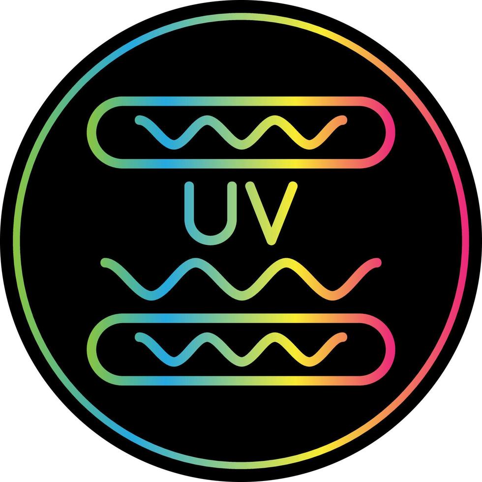 Ultraviolet Vector Icon Design