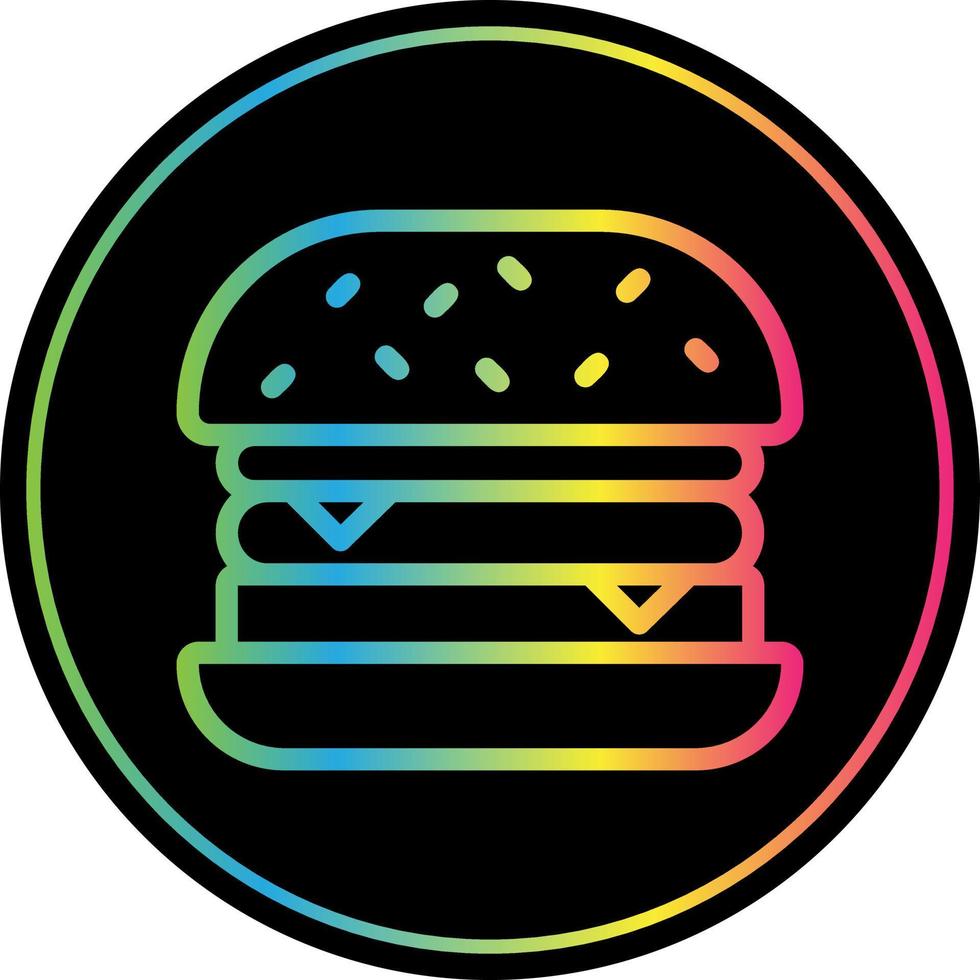 Burger Vector Icon Design