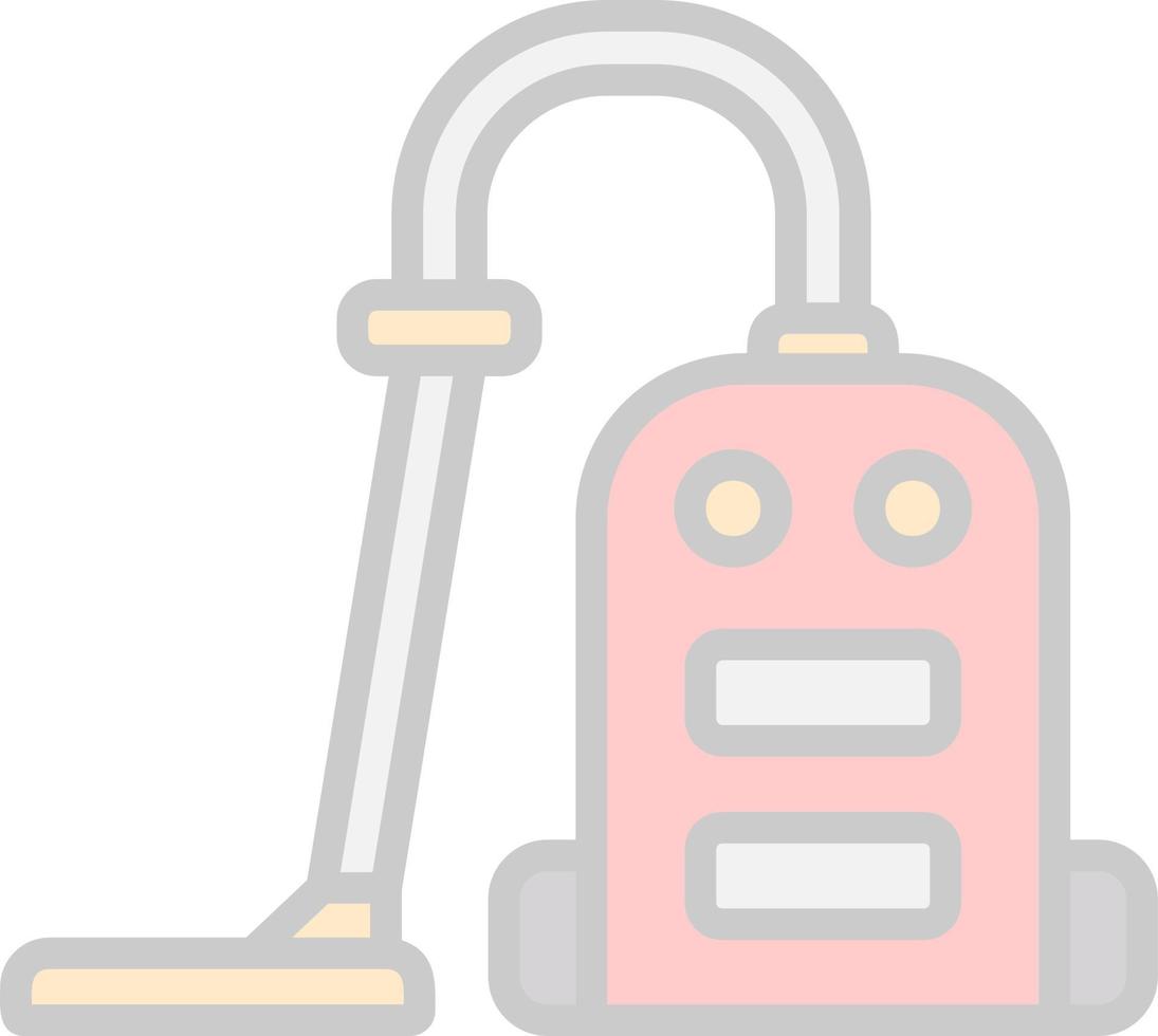 Vacuum Cleaner Vector Icon Design