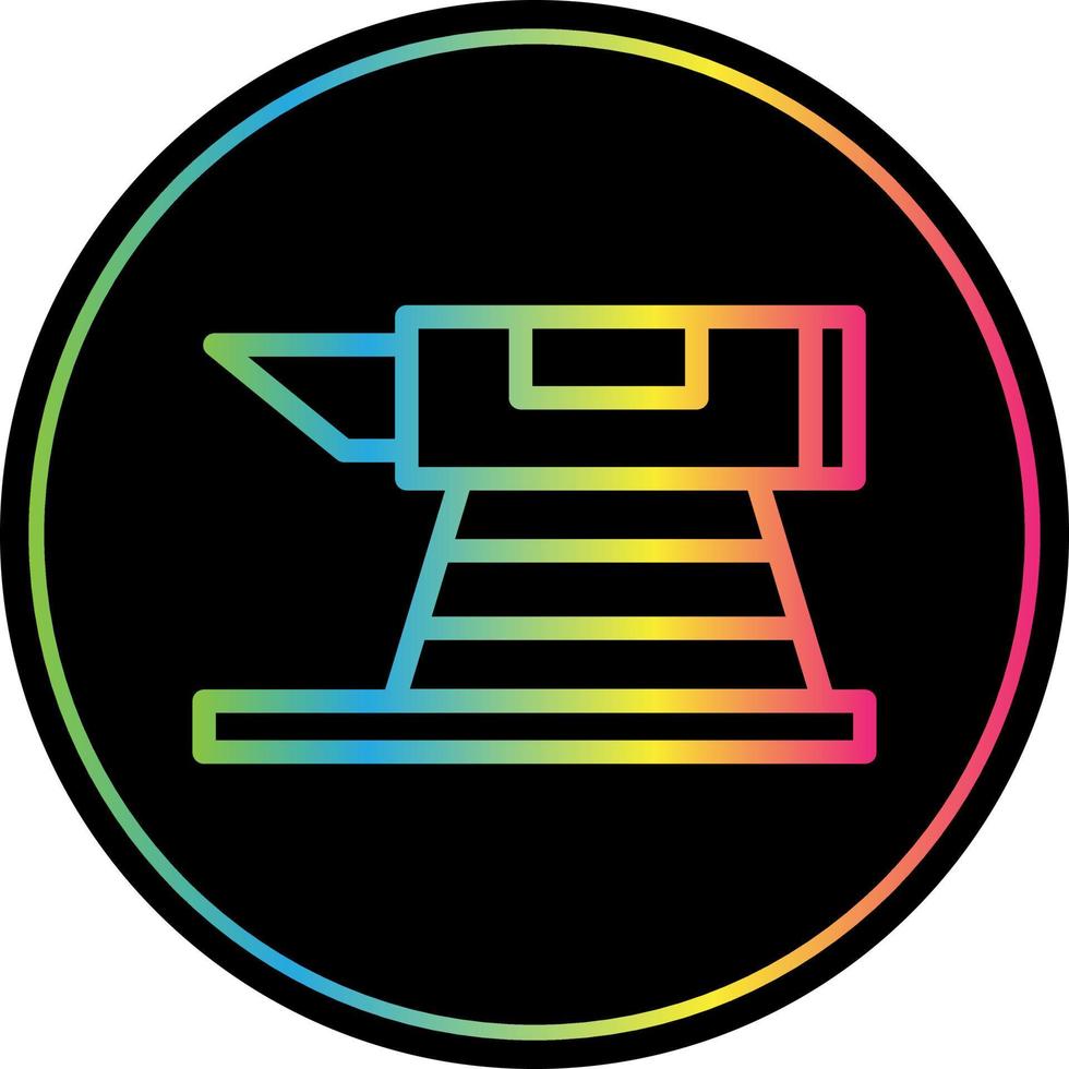 Anvil Vector Icon Design