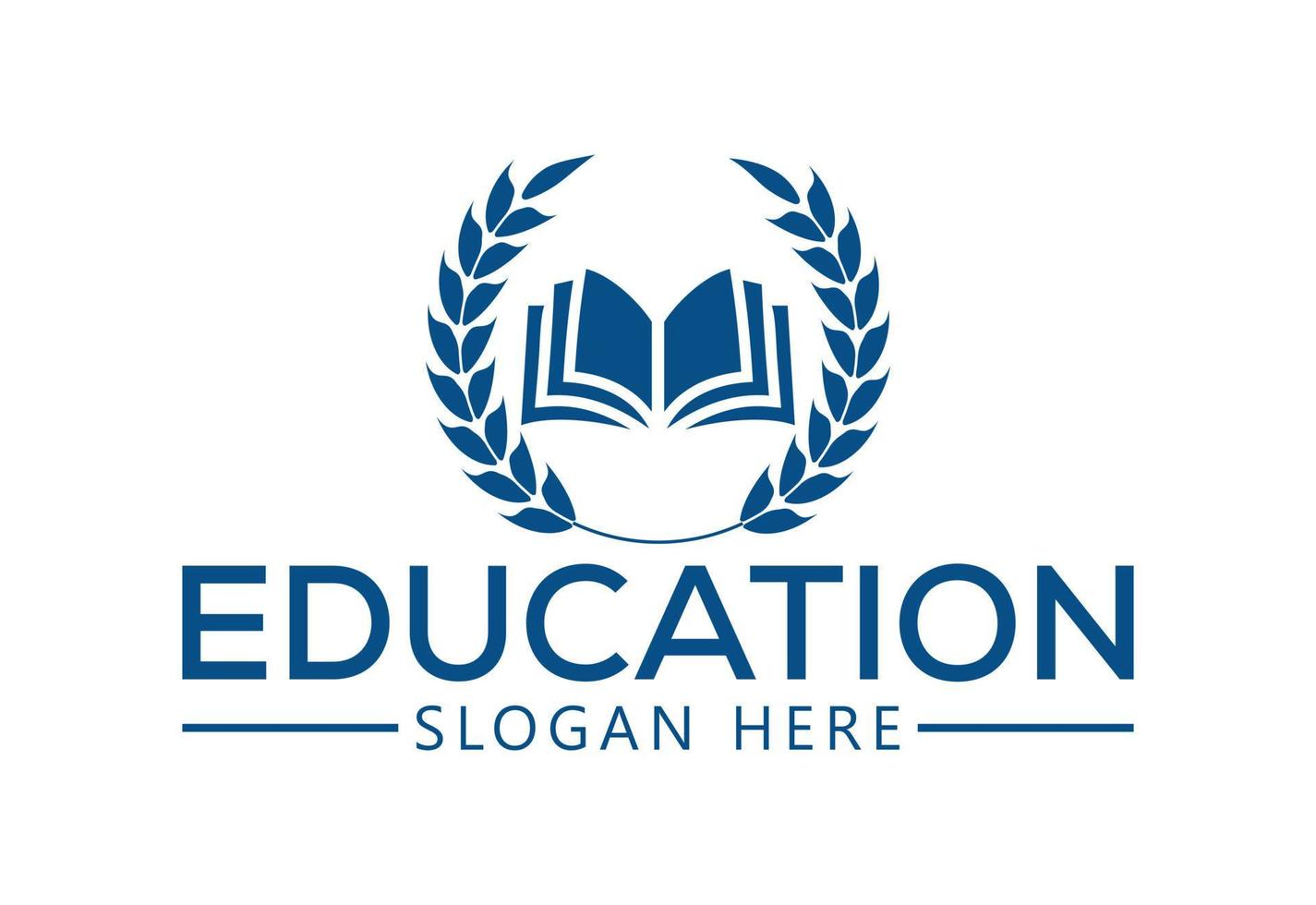 Education logo design, Vector design template