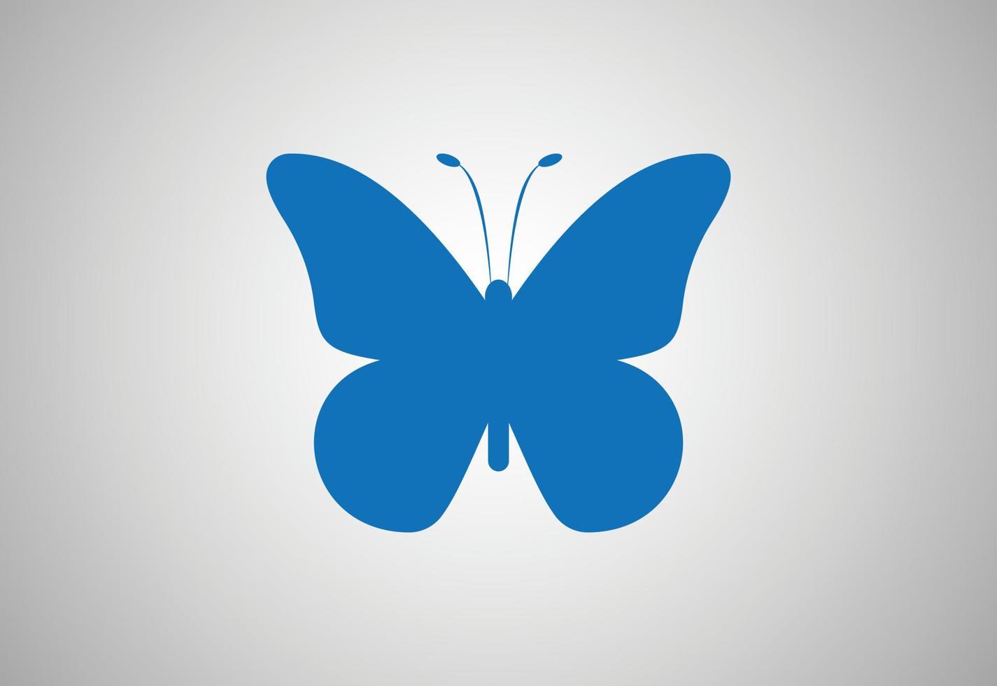 Butterfly logo design, Vector illustration