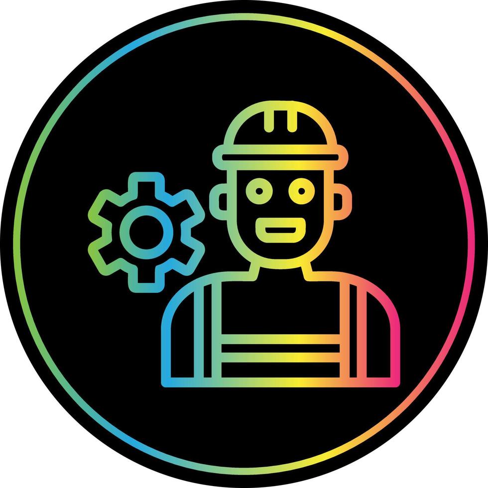 diseño de icono de vector de trabajadores