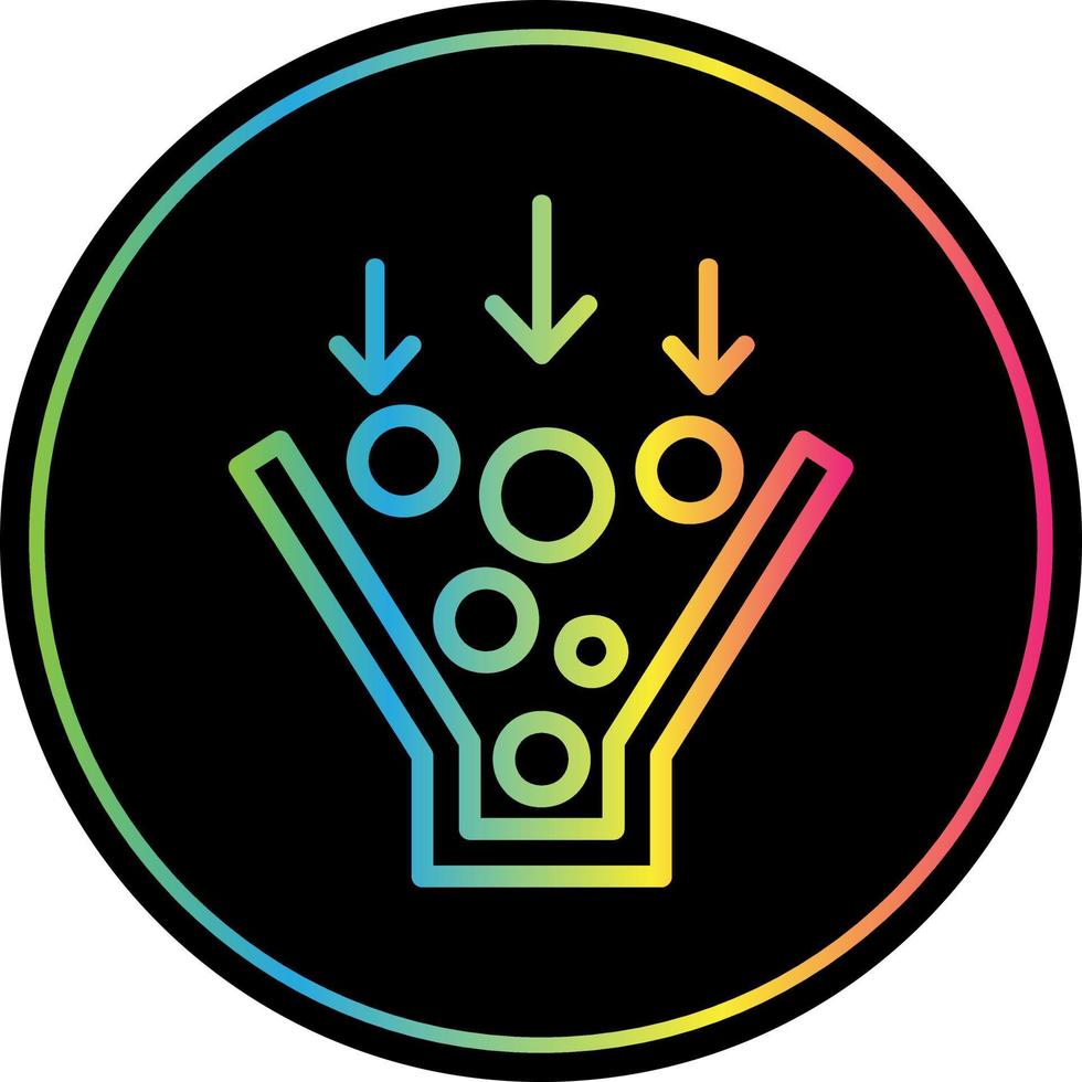 Bottleneck Vector Icon Design
