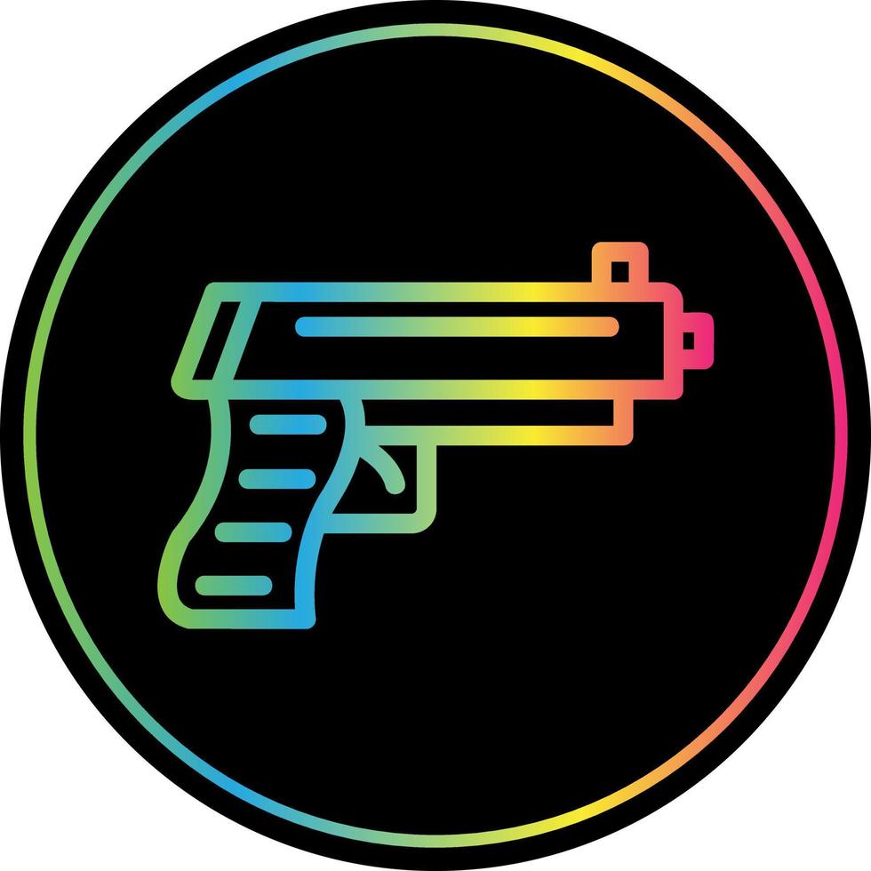 diseño de icono de vector de arma