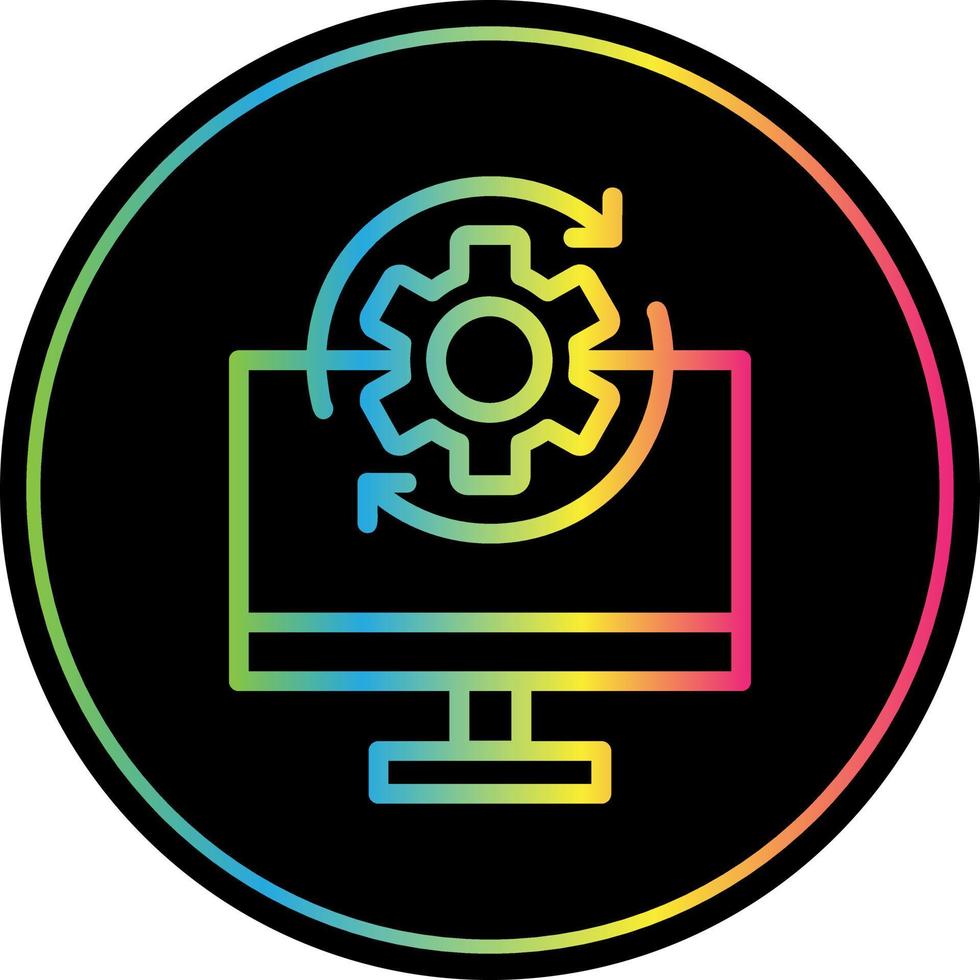 Operational SYstem Vector Icon Design