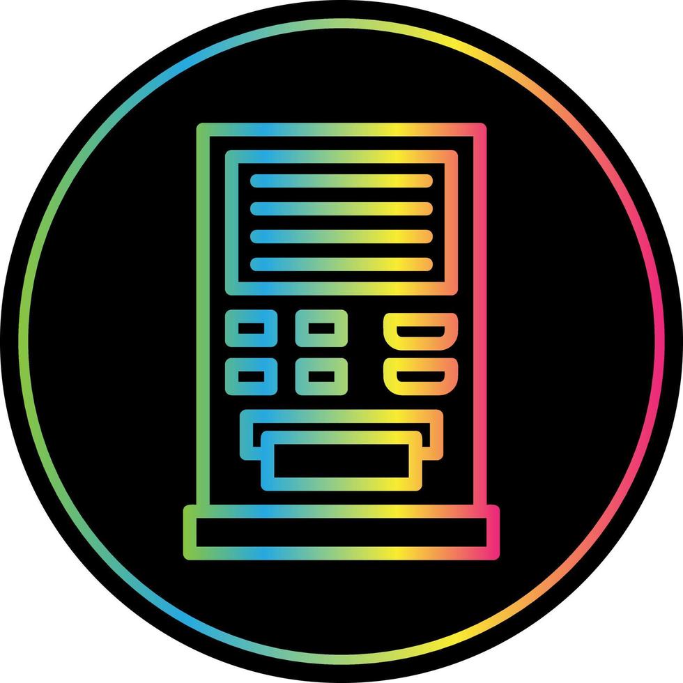 Cash Withdrawal Vector Icon Design