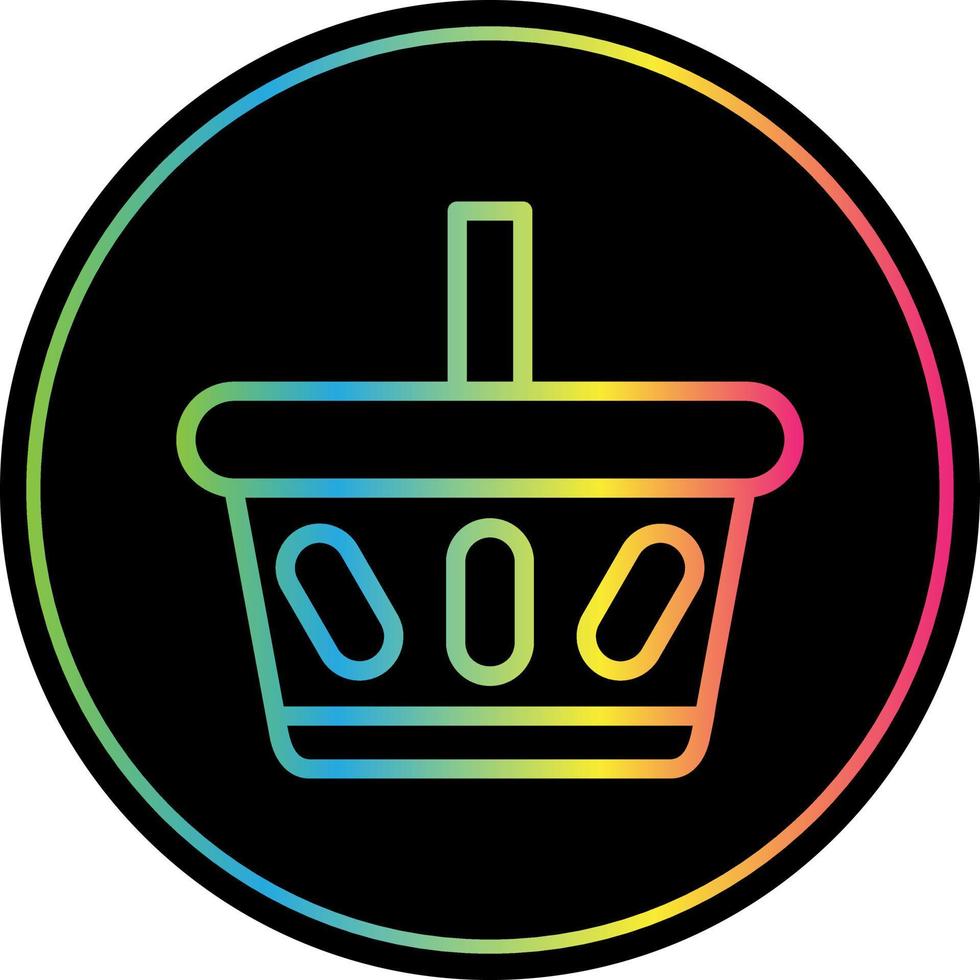 Basket Vector Icon Design