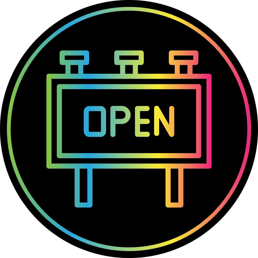 Open Vector Icon Design