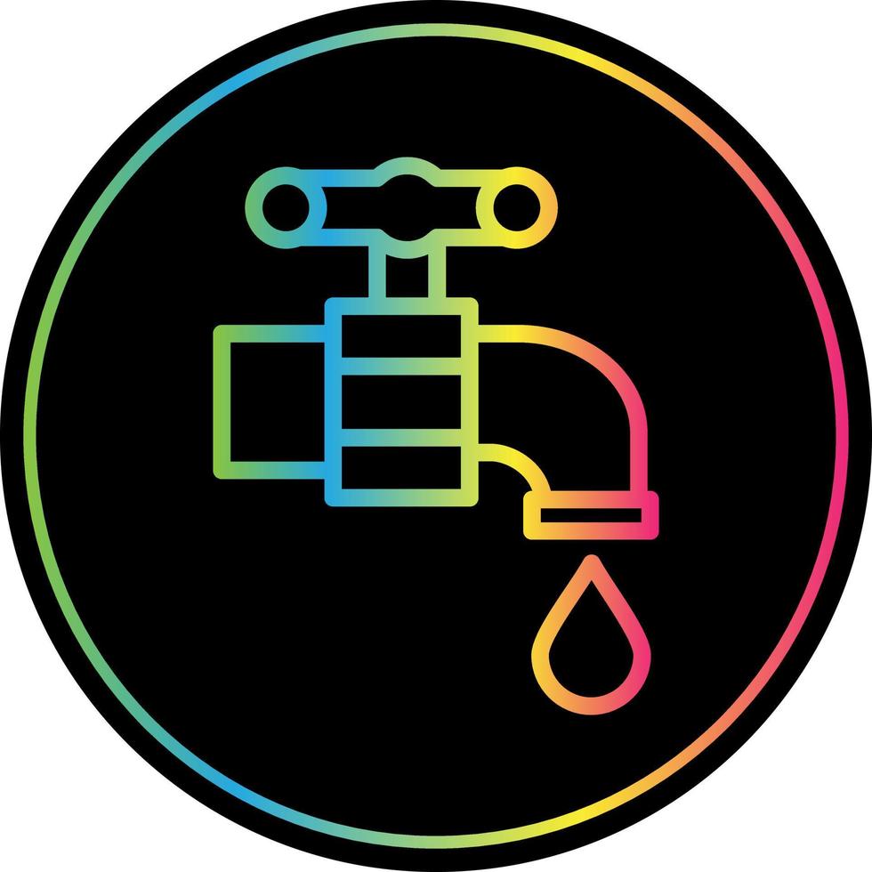 Faucet Vector Icon Design