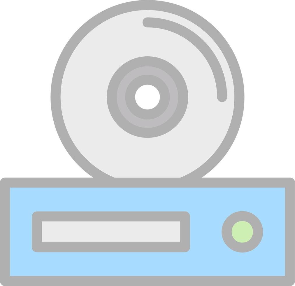 diseño de icono de vector de dvd